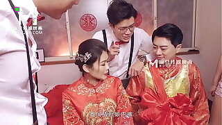 ModelMedia Asia-Lewd Wedding Scene-Liang Yun Fei-MD-0232-Best Original Asia Porn Video
