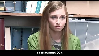 TeenRobber - Tiny Comme ci Hold-up man Agrees To Essay Sex With Officer For No Token - Ava Parker