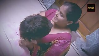 Chubby Indian / Desi Lady with y. alms-man